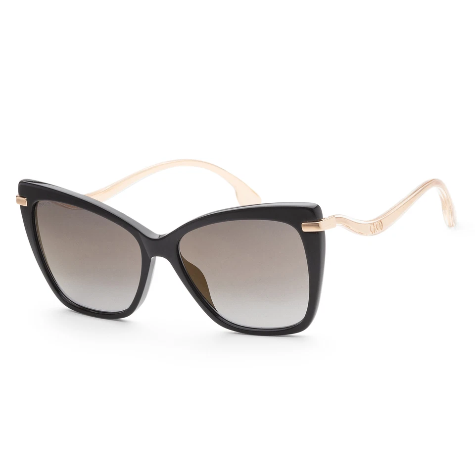 Jimmy Choo Women's Selby 57 mm Black Sunglasses SELBYGS-0807-FQ