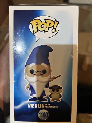 Funko Pop! Merlin Mit Archimedes - Die Hexe Und Der Zauberer Sammelfigur