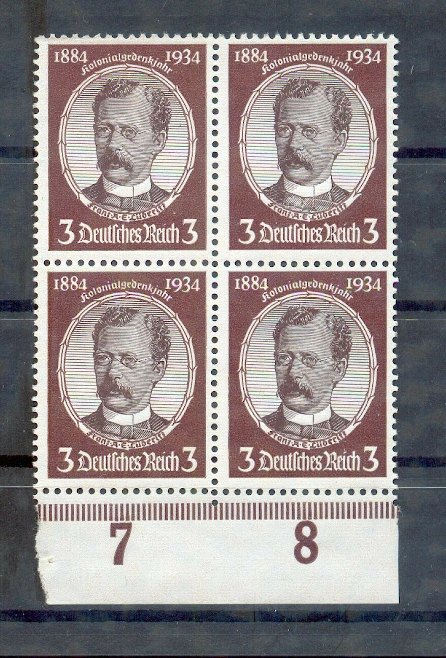 Third Reich 540 Lower Right Block of Four** MNH Mint Never Hinged 128EUR (R4585