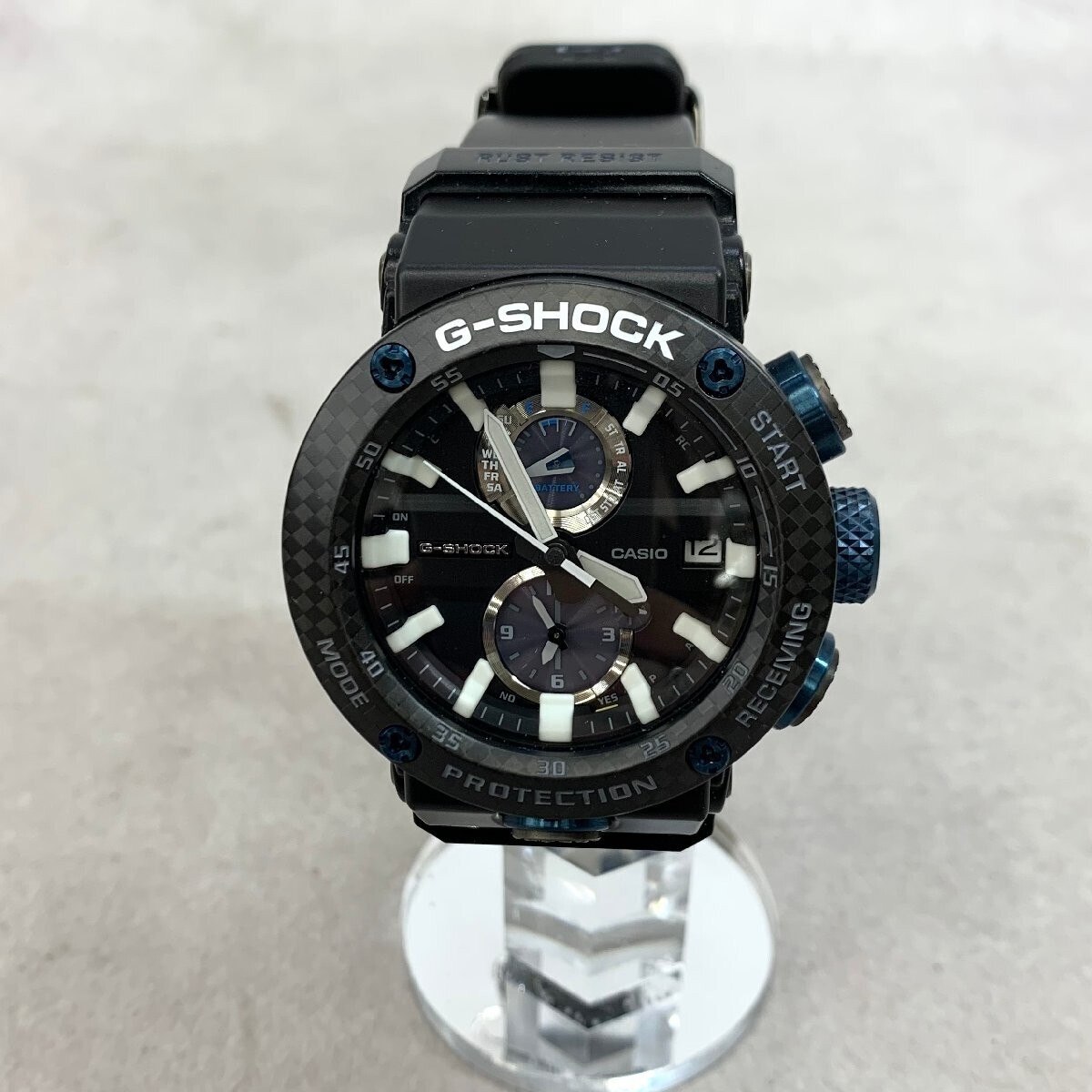 Orologio analogico solare nero CASIO G-SHOCK GWR-B1000-1A1JF Orologio analogico solare nero CASIO G-SHOCK GWR-B1000-1A1JF