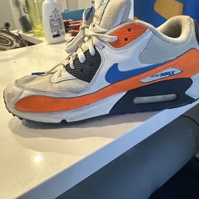 Size Nike Air Max 90 Orange Blue