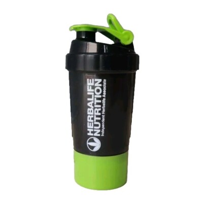 600ML Two-layer Portable Protein Powder Shake Cup