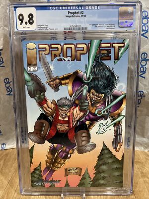 1993 Image Comics: Prophet #2 Comic Rob Liefeld Cgc 9.8  Graded New Slab Wp