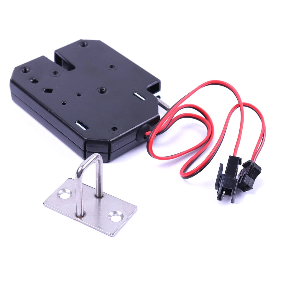 Cerradura magnética eléctrica 150 kg/330 lb Holding Force para control de acceso de puerta DC 12V Foto 2 de 4