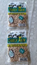 Two Packs ONE AND ONLY Curly Hair Sandy Blonde Mini Curl Doll Hair .50oz 06-500