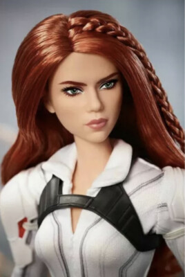 MARVEL BLACK WIDOW PLATINUM BARBIE SIGNATURE~NRF SEALED/MINT  BOX~ARTICULATED | eBay