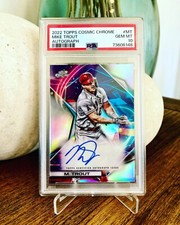 Mike Trout Signs Exclusive Autograph Deal with Topps 10