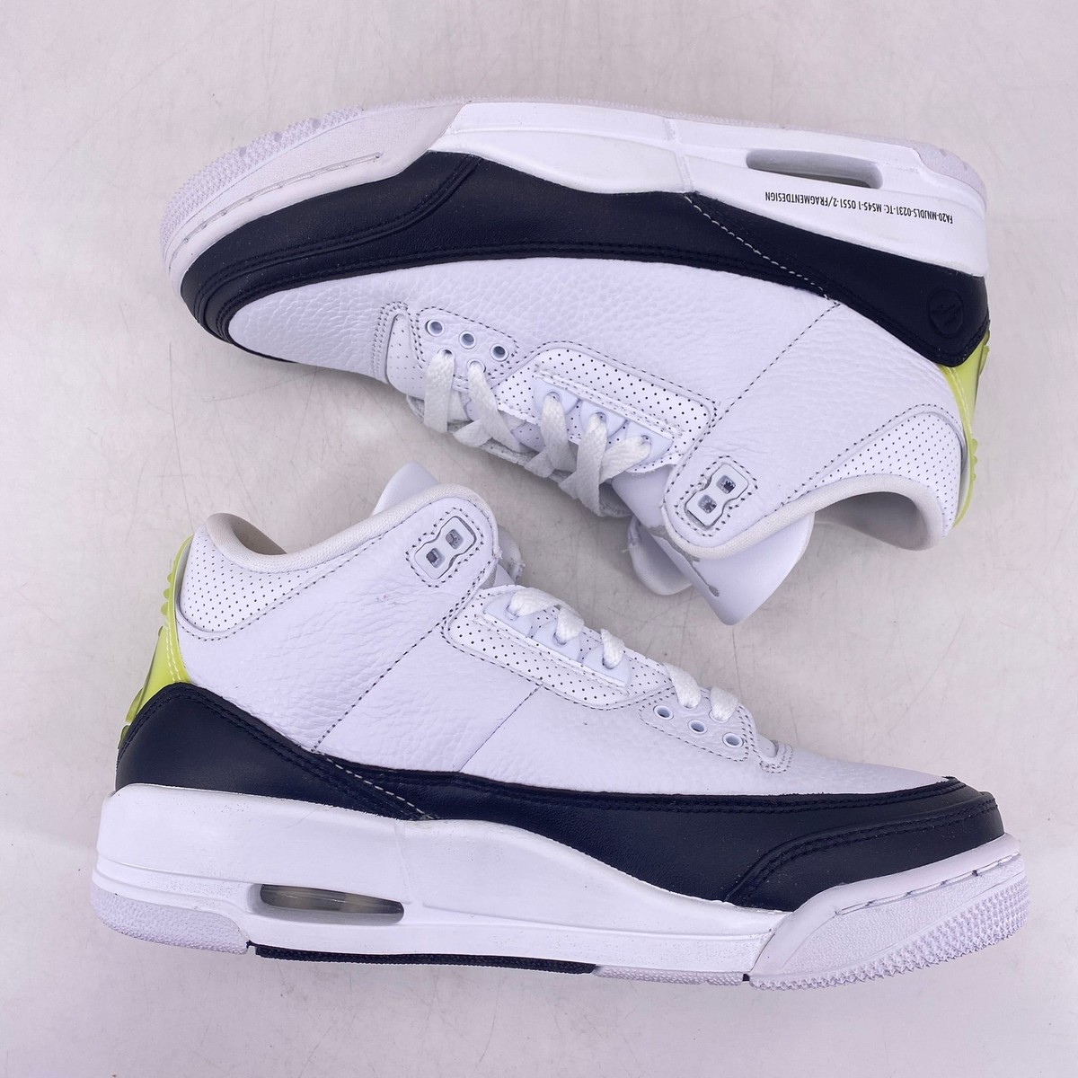 Size 7 - Jordan 3 Retro SP x Fragment Design Mid White for sale