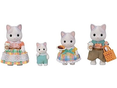 Sylvanian Families Latte Cat Family FS-52 Calico Critters Epoch Japan New