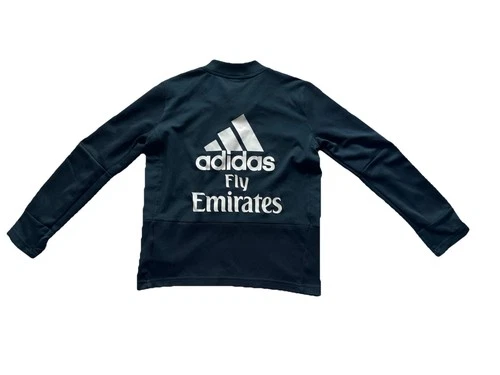 Real Madrid Size 7-8 Years Old Adidas Green Jersey Football Shirt  Climalite - Picture 8 of 9
