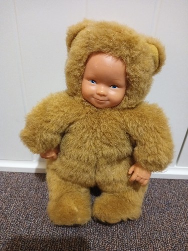 Anne Geddes Small Vintage Baby Bear Doll Excellent Condition 
