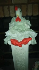 Beautiful Hand Crafted Vintage Chicken Doll