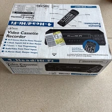 SV2000 4 Head VCR HiFi Stereo VHS Player SVA106AT New In The Box