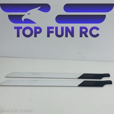 Hirobo R/C HELI 700mm size symmetrical  MAIN BLADES Carbon Fiber
