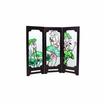 Acryl Klappschirm 3D Mini Bildschirm Ständer Transparent Platte für Regal