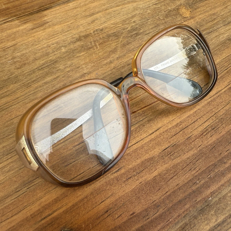 Vintage 70s Viennaline Royal Glasses 125 Frames Austria Prescription 1970s - Image 3 of 4