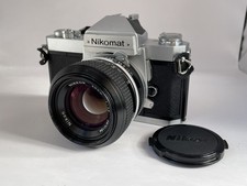   EXC 2  Nikon Nikkormat FT2 35mm Film Camera w/ Nikkor 50mm f/1.4 Lens