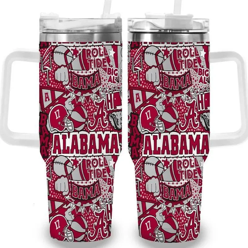 Albm University 40oz Tumbler Cup Est. 1892 Travel Mug