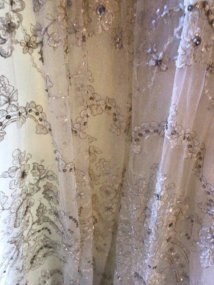 Vestido de novia sin tirantes marfil St pucci la sposa talla 10 calle talla 6 Foto 3 de 4