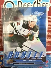 2025-26 UD Series 1 Bustle Matt Boldy