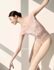 Womens Ballet Costume Leotard Bodysuits Gymnastics Dance Practice Dancewear