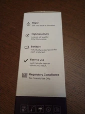 NEW Box of 5 Prime Screen EtG Alcohol Urine Tests Single Panel, Exp 8/26