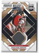 2020 Panini Elite Extra Edition - Prospect Materials Daulton Varsho #PM-DV Black