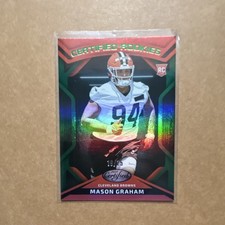 Panini 2025 Certified Rookies Mason Graham Mirror Green /25 Rookie Browns