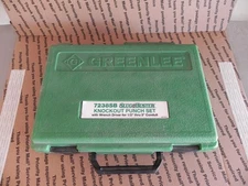 Greenlee 7238SB empty case with ratchet and two studs. No punch or dies