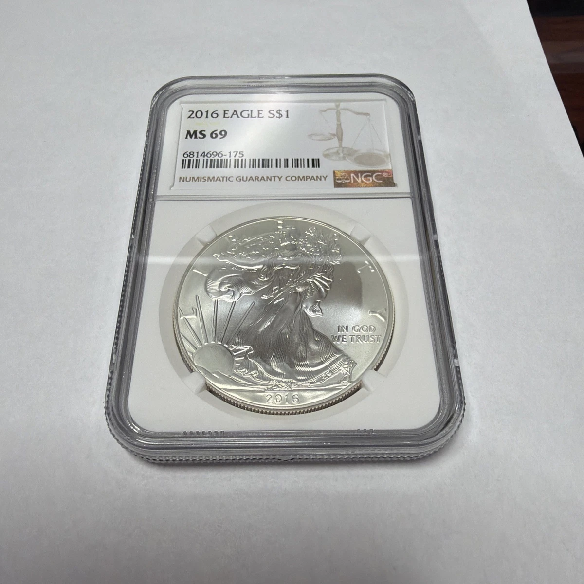 American Eagle MS 69 Graded 2016 Silver Bullion Coins for sale | eBay