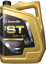 Granville 5w30 C3 Fully Synthetic Engine Oil 5L Low Saps ACEA:C3 API:SN Plus SP