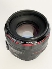 Canon EF 50mm f/1.2L USM Lens with Hood