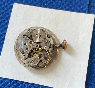 Original CERTINA cal. 13-21 manual winding running & Dial (1/18529)