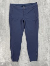KUHL Pants Womens 14 Blue Track Hiking Slim Fit Ankle Zip Stretch Pockets
