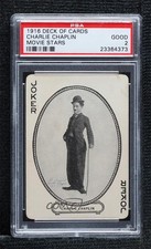 1916 MJ Moriarty Playing Cards Set 1 Charlie Chaplin #JOKE PSA 2 0p1e