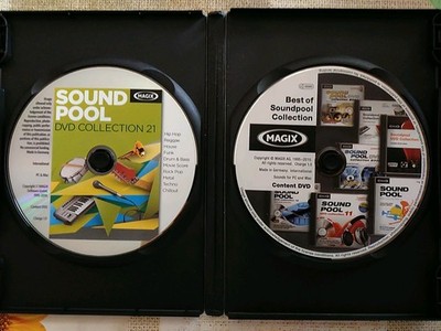 Magix Soundpool DVD Collection 21 und Best of Soundpool Collection DVD