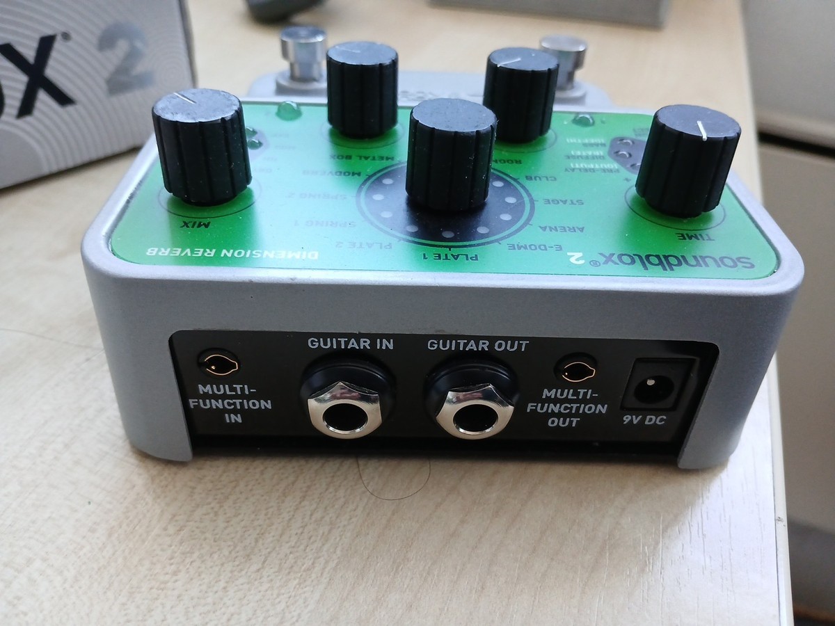Source Audio Soundblox2 Reverb Pedal Dimension Vgc Boxed | eBay UK