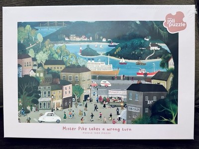 Mon Jolie Puzzle  Mr. Pike Takes a Wrong Turn  1,000 pc NEW