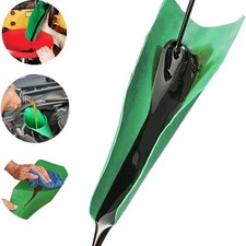 Flexible Moldable 3rd Gen Oil Funnel Spill-free Change Tool Green Flexible Moldable 3rd Gen Oil Funnel Spill-free Change Tool Green
