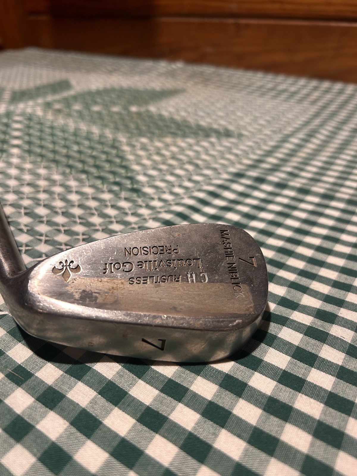 Louisville Golf Hickory Shafted Mashie Niclick Golf Club