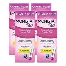 Monistat Chafing Relief Powder Gel 1.5 oz (Pack of 4)