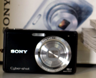 Sony Cyber-shot DSC-W180 Digital Camera 10.1 MP 3x Optical Zoom Untested 