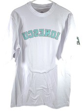 Sabrina Ionescu New York Liberty Backwards Print FISLL Tee Shirt White New Large