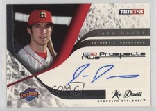 2008 TRISTAR Prospects Plus Farm Hands Authentic Auto Ike Davis #FH-ID Auto ff8