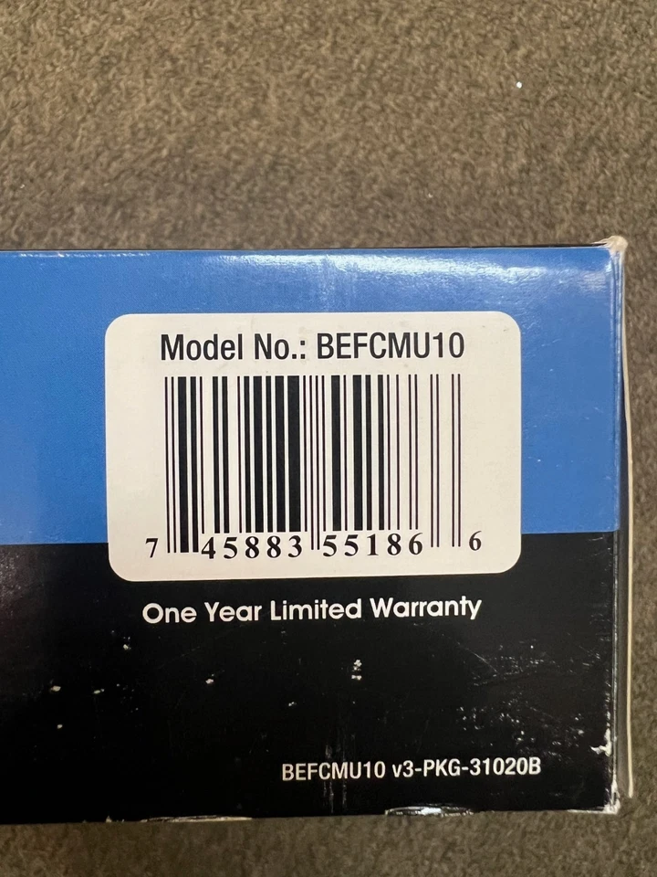 Linksys Cable Modem BEFCMU10 Open Box - Image 3 of 3