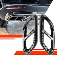 2x Auspuffblende Abdeckung Carbon Optik Für Mercedes GLC X254 GLC260 GLC300 AMG 2x Auspuffblende Abdeckung Carbon Optik Für Mercedes GLC X254 GLC260 GLC300 AMG
