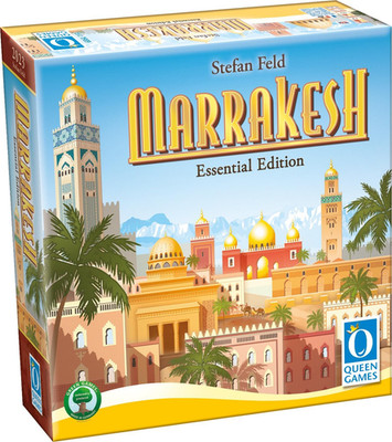 Marrakesh Essential Edition, Strategy Board Game, 2-4 Players, Adults, Teens Age