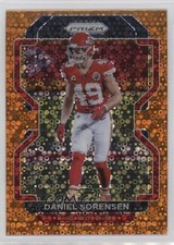 2021 Panini Prizm Orange Disco Prizm Daniel Sorensen #193 0c4