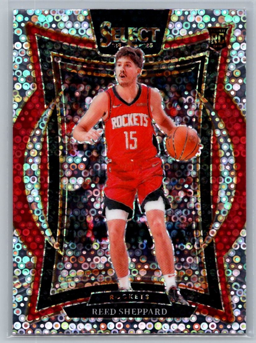 2024-25 Panini Select #68 Reed Sheppard Disco Prizm