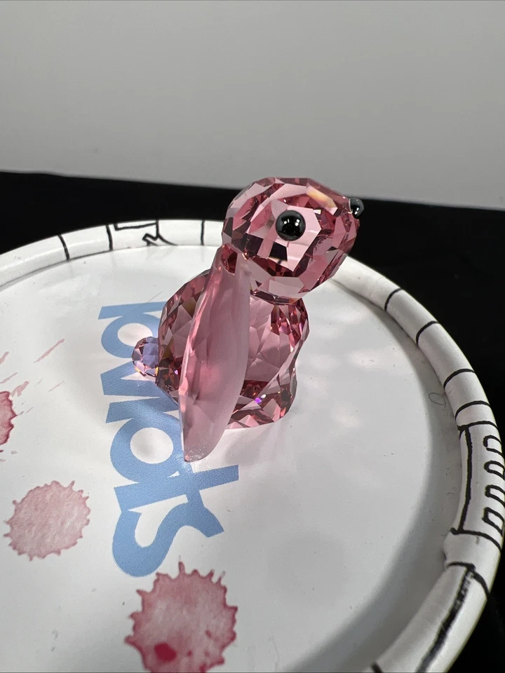 Estatuilla de cristal de Swarovski Bella Bunny Lovlots #1039867 con caja Foto 4 de 4